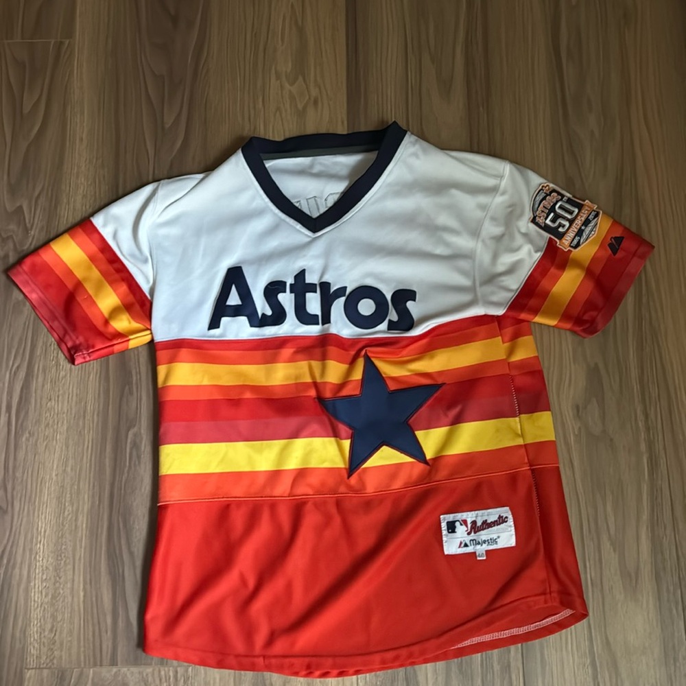 Astros retro 50th anniversary jersey